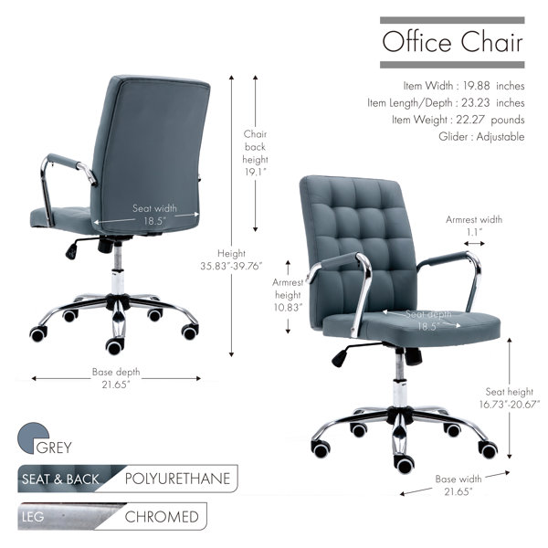 Zipcode Design Desk Chair & Reviews Wayfair.co.uk